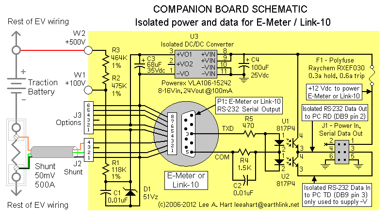 E-Meter/Link-10 Companion Schematic