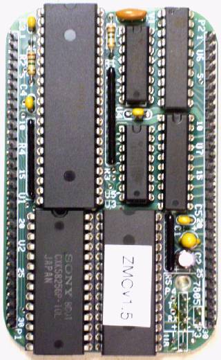 Z80 Membership Card CPU board