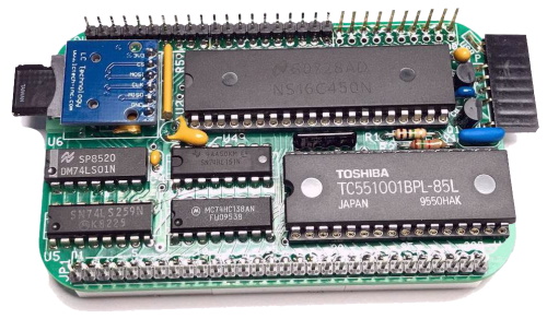 Z80MC-SIO Card Assembled